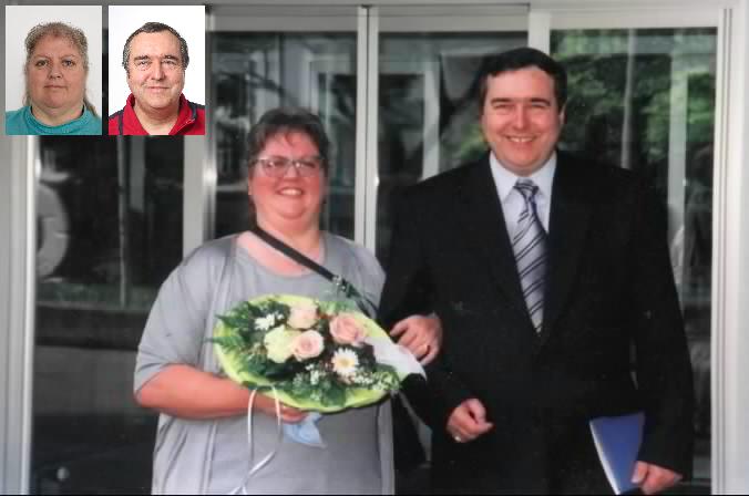 Ziviltrauung, vor dem Gemeindehaus Wohlen